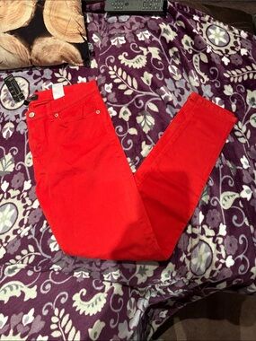 Banana Republic Red Women’s Skinny Jeans